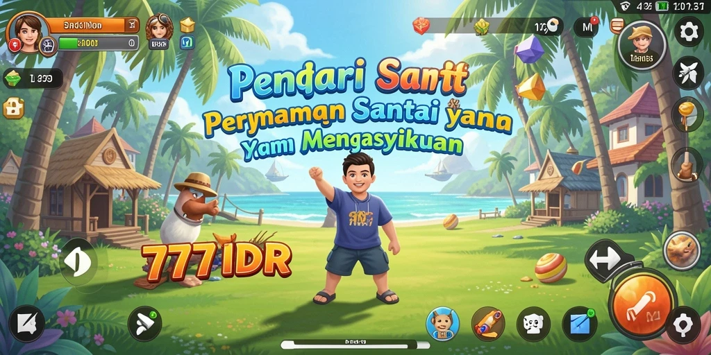 Tampilan gameplay 777IDR yang menarik dan penuh warna.