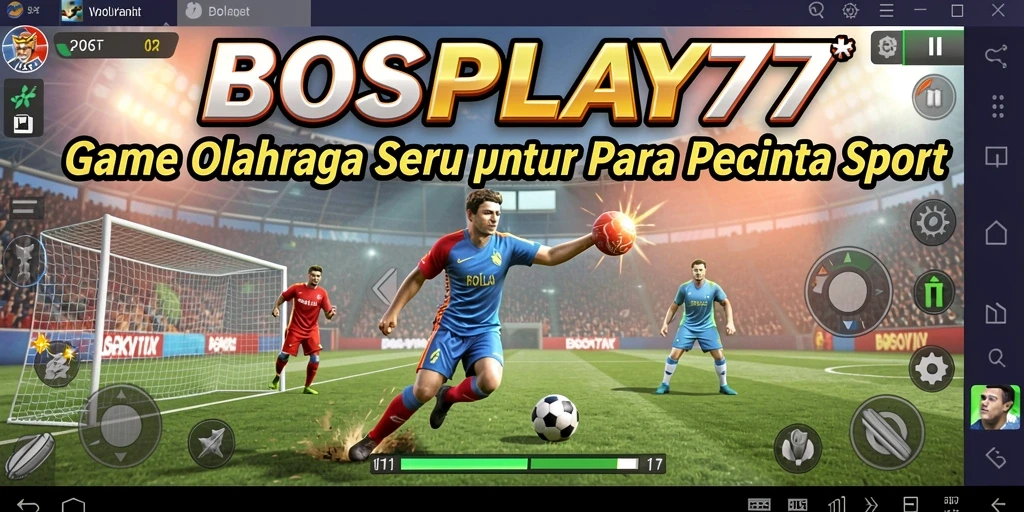 Tampilan gameplay BOSPLAY77 yang menakjubkan dan seru.