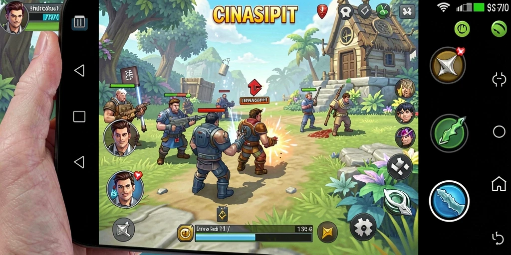 Tampilan gameplay seru dari game Simulation CINASIPIT.