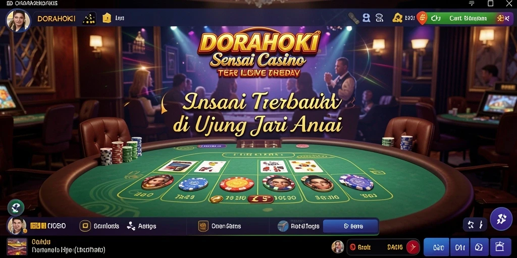 Tampilan gameplay DORAHOKI yang menarik dan interaktif.