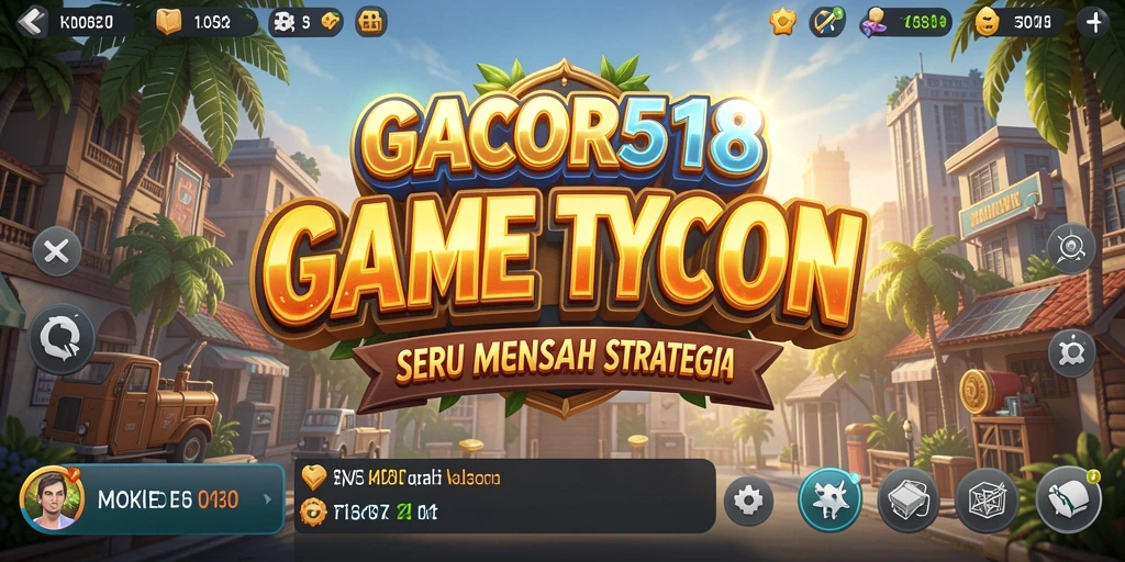 Tampilan gameplay GACOR518 yang menakjubkan dalam dunia Tycoon.