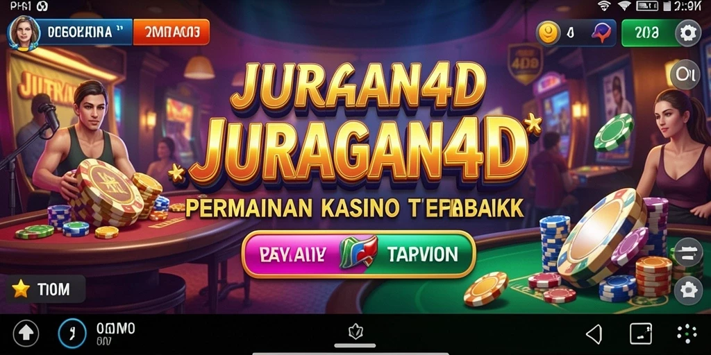 Tampilan menarik dari gameplay Kasino di JURAGAN4D.