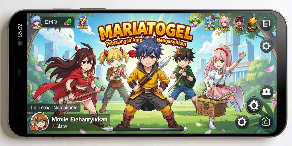Tampilan gameplay MARIATOGEL yang memukau dan menarik.