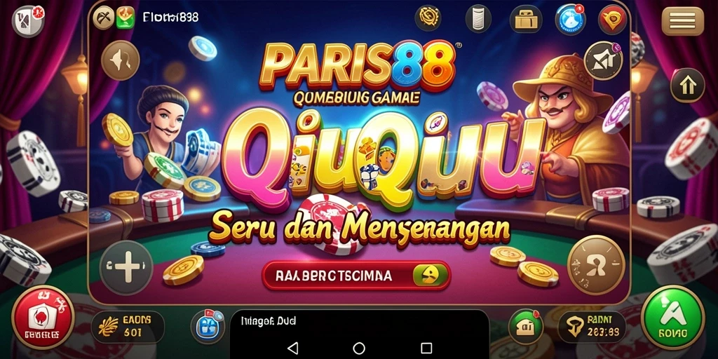 Tampilan gameplay PARIS88 yang memukau saat bermain QiuQiu.