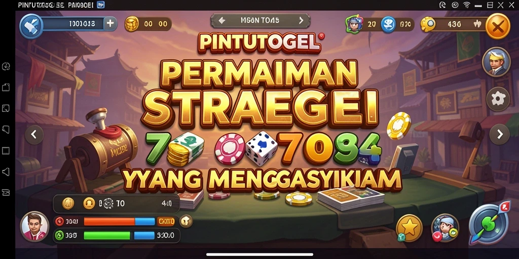 Tampilan gameplay PINTUTOGEL dengan elemen strategi yang menarik.