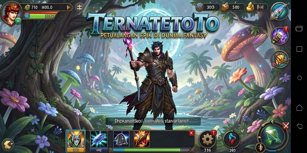 Tangkapan layar dari gameplay seru TERNATETOTO.